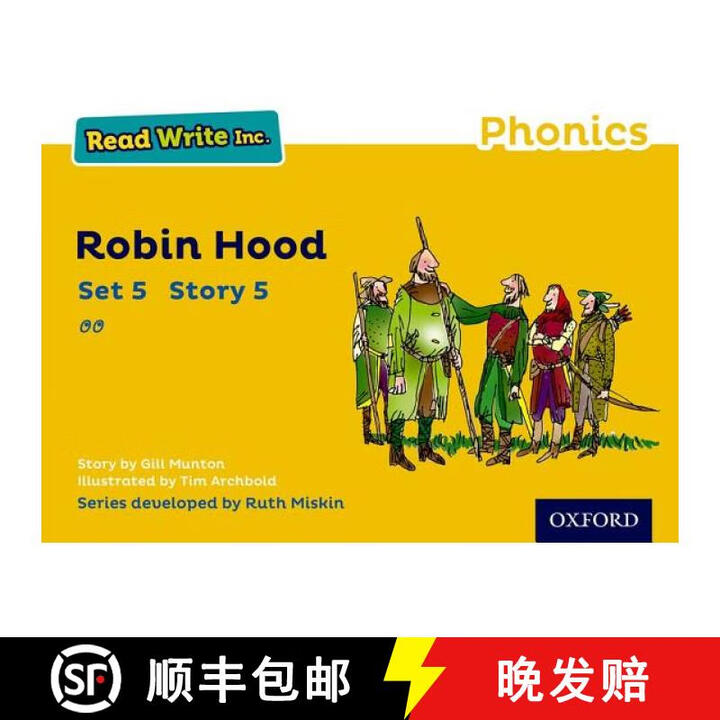 3-4周达】Read Write Inc Phonics: Robin Hood (Yellow Set 5 Storybook 5)》【摘要 ...