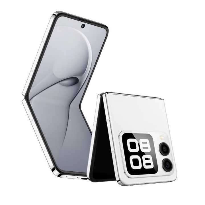 华为华为novaFlip【全新未激活未拆封+全国联保】 6.88mm轻薄可靠，鸿蒙AI趣玩，后置5000万悬停自拍 零度白 256GB