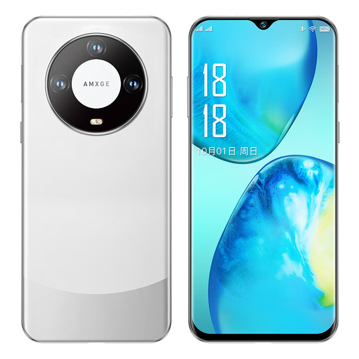 2025全新M60p正品5G全网通16g+1T内存安卓双卡双待智能学生老人机 时尚白【全新未拆封+免费试用】 10+256G【标配】