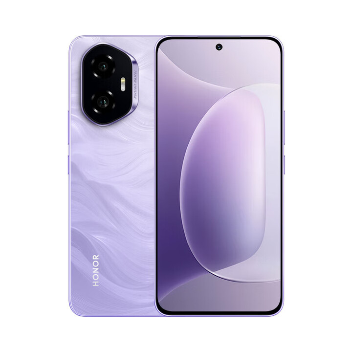 荣耀300 新品上市5G手机 超薄小直屏单反级双防抖主摄100W快充 AI拍照 荣耀300 庐烟紫 12GB+256GB 全新简配版+全国联保