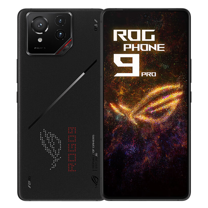 ROGROG9Pro游戏手机9华硕骁龙8至尊版5G全网通AI智能败家之眼玩家国度电竞旗舰 黑色 24GB+1TB x  套餐三 充电扩展坞