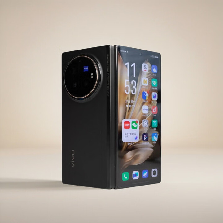 vivoX Fold3 Pro折叠5G手机双屏骁龙8蔡司影像蓝海电池 薄翼黑 16GB+512GB_套餐一+普通充