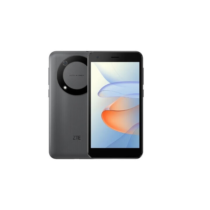 中兴（ZTE）行货ZTE/中兴畅行60 5G通4G+128G小屏幕智能学生老人机 灰色 4GB+128GB_官方标配(95成)新_