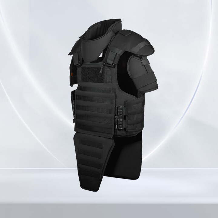 固固正品新品单兵装备特种作战多功能铠甲轻量化战术防刺防护服背 全套(含芯片)