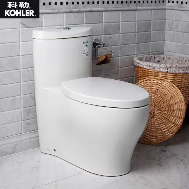 科勒（KOHLER）马桶圣拉菲尔五级旋风家用连体坐便器K-3722T/8688/191 K-3869T+送货到家拆旧安装 250mm【图片 ...