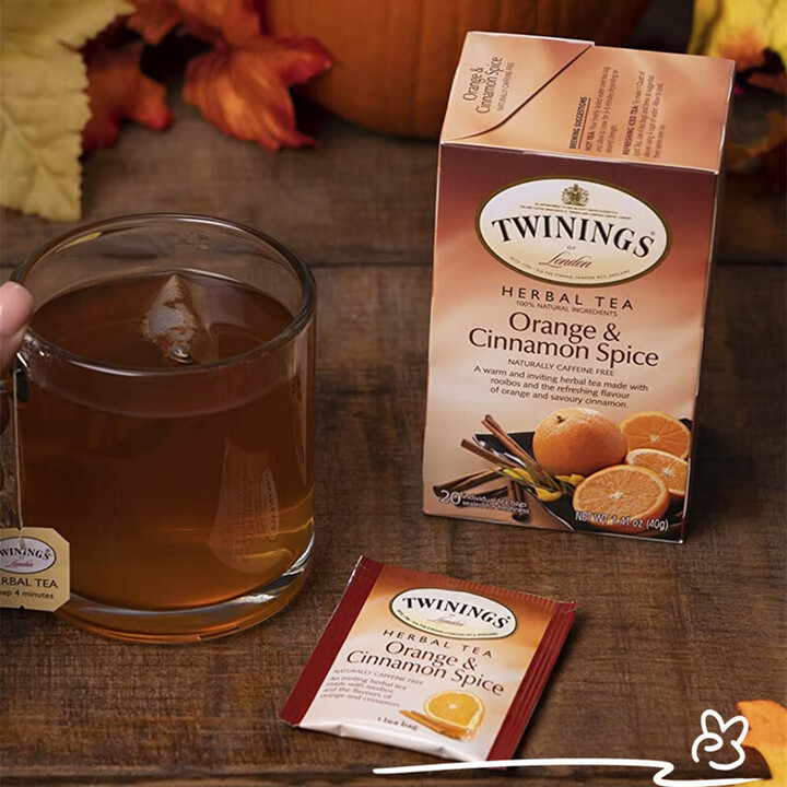 川宁(TWININGS)柑橘肉桂香料果香南非茶草本茶无咖啡因20包【图片 价格 品牌 报价】-京东