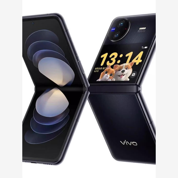 vivoX Flip 折叠屏手机 新款手机 通 X Flip 5g手机 骁龙8+ 钻黑 套餐二_98_12GB+512GB