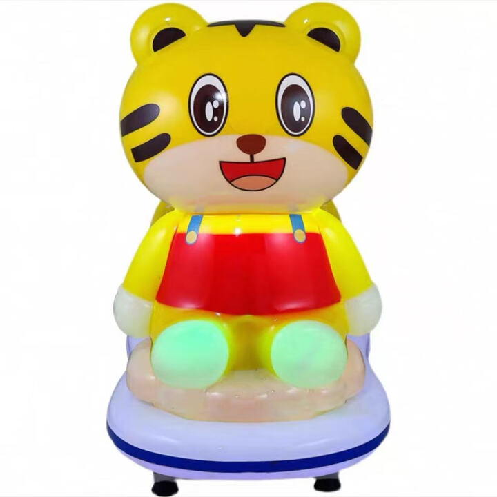 摇摇车投币商用新款卡通电动儿童音乐玩具宝宝家用网红摇摆机 老虎mp3