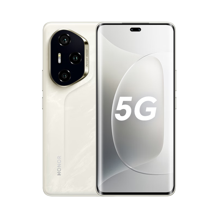 荣耀300Pro 单反级雅顾人像 绿洲护眼屏 第三代骁龙8 5GAI  星光沙 12GB+256GB 单机+第三方品牌快充+全国联保