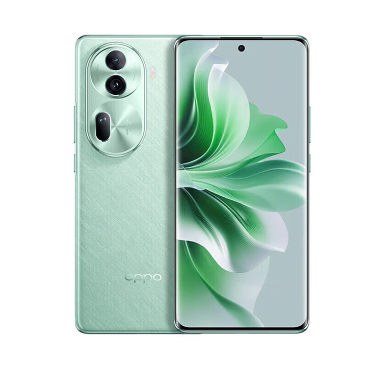OPPOReno11  5G手机 天玑8200旗舰芯片 长续航大电池  月光宝石 OPPOReno11 萤石青 12GB+256GB 单机+第三方品牌快充