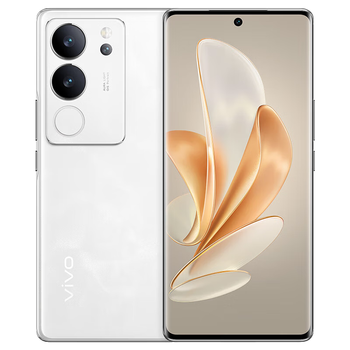 vivoS17 Pro  5G通 前置5000万广角柔光 长焦人像镜头 快充手机 冰白玉 12GB+256GB 单机+第三方品牌快充+店保一年