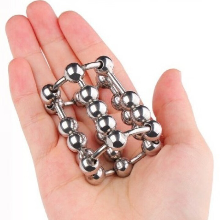 入珠情趣增粗入珠锁精环钢珠刺激阴茎滚珠按摩金属束缚情趣性用品 中号【图片 价格 品牌 报价】-京东