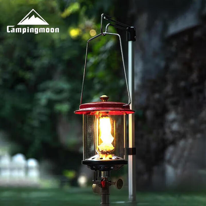 柯曼月星燃气灯户外露营灯汽灯复古格调老式汽灯随身提灯T-9