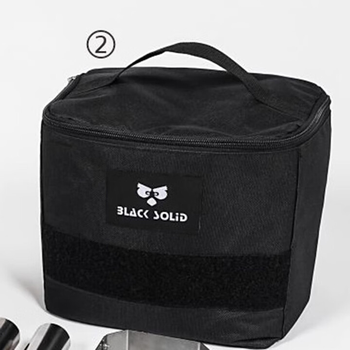 黑固 BLACK SOLID星宴迷你版桌面酒精炉木炭煮茶炉子小摆件小型观火炉 星宴Mini收纳包