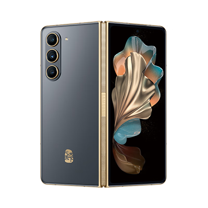 三星W24全新未拆封未激活 心系天下  经典高端智能商务5G双卡智能  折叠屏手机 纳多灰 16GB+1TB