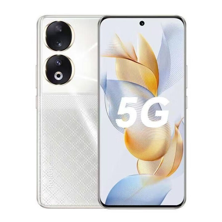 荣耀90全网通5G旗舰2亿高清像素零调光护眼屏5000毫安大续航拍照手机 荣耀90星钻银 16+256GB 单机+品牌快充【店保一年】