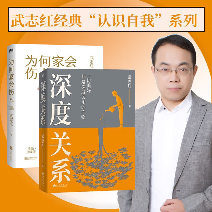 《深度关系武志红+为何家会伤人(百万纪念版) 揭示家庭中的心理真相 武志红 家教理论 描述婚姻情感问 磨铁图书 北京联合出版公司 深度关系 ...