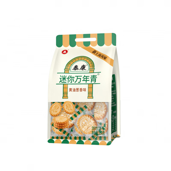 金鸡冠泰康金鸡万年青饼干258g葱油黄油风味咸味老式零旧休闲 泰康黄油䓤油味2包21点8【图片 价格 品牌 报价】-京东