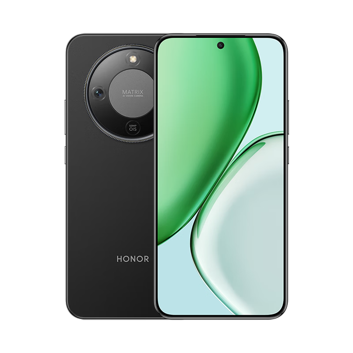 荣耀X70金标十面抗摔8300mAh青海湖电池IP69防 荣耀绿洲护眼屏 AI手机 幻夜黑 8GB+128GB