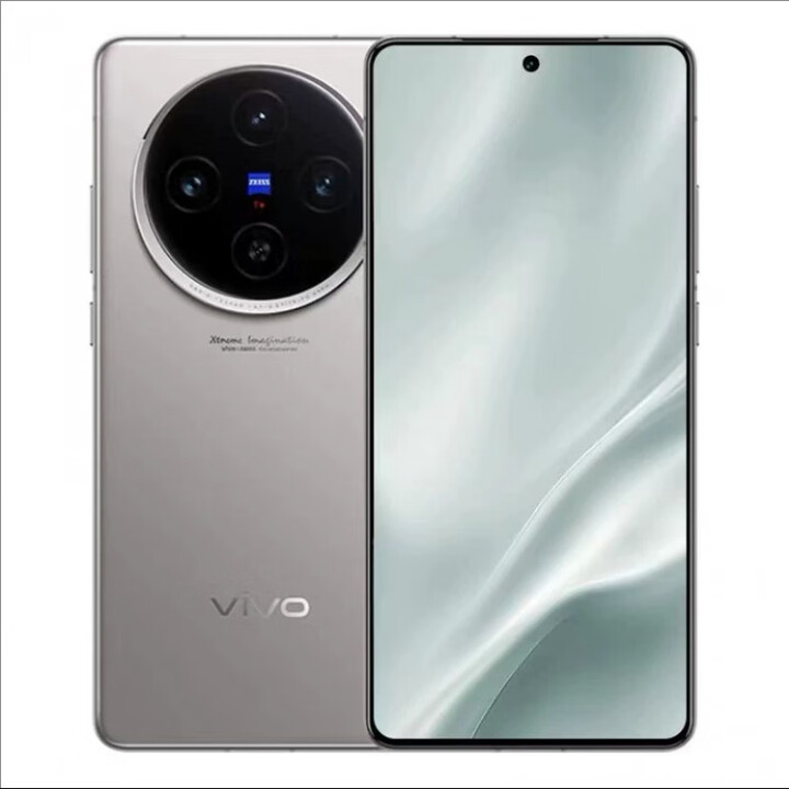 vivoX100s展机蓝晶天玑9300+旗舰芯片5G蔡司拍照智能正品激活赠运费险详情咨询客服 钛色 16GB+1TB_X100S单机