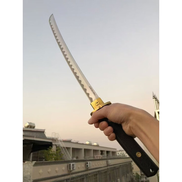 本州武士户外刀一体龙骨多功能高硬度野外生存防身便携未开刃 标准 标准