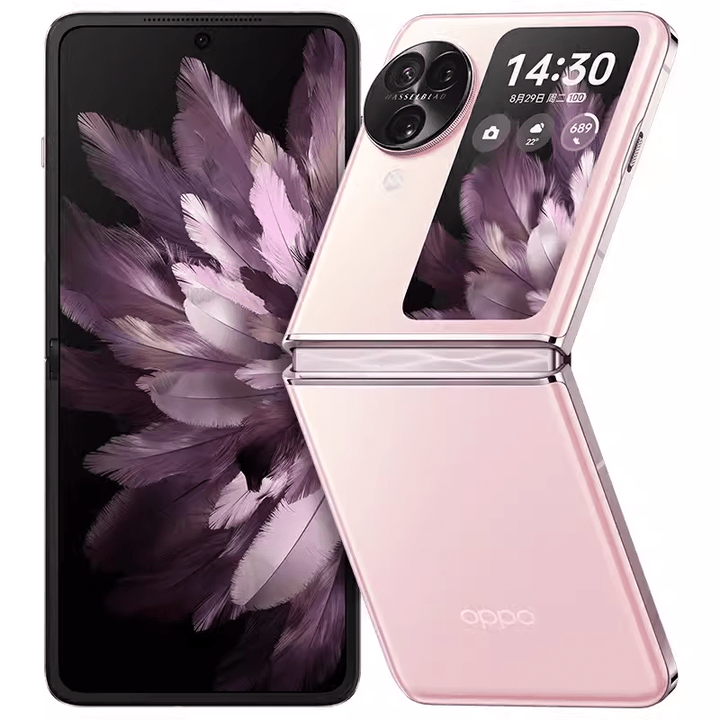 OPPOFind N3 Flip oppo手机 find n3手机find n3flip 折叠屏手机 薄雾玫瑰 12GB+256GB