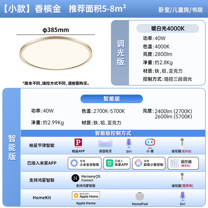 【Paulmann PPCO206118】Paulmann P德国柏曼卧室护眼吸顶灯儿童房学习灯LED全光谱灯日光3.0[包安装]【行情 报价 ...