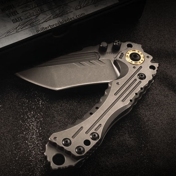 米勒兄弟T1重型折叠军1工刀防身户外荒野求生露营登山功能折刀edc 标准 标准