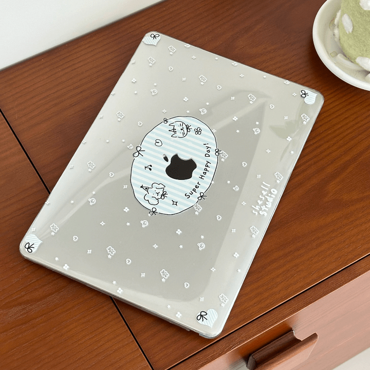 以舟Shesell「Baby蓝」满天星Macbook电脑保护壳13寸air保护套proM3防划防刮14寸硬壳 满天星镂空 【M1/M2 ...