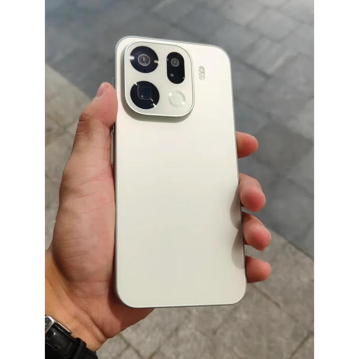 OPPOFind X9 Pro 7500毫安电池丹霞色彩哈苏2亿超清长焦镜头全新手机 霜白 官方标配全新未激活16GB+1T