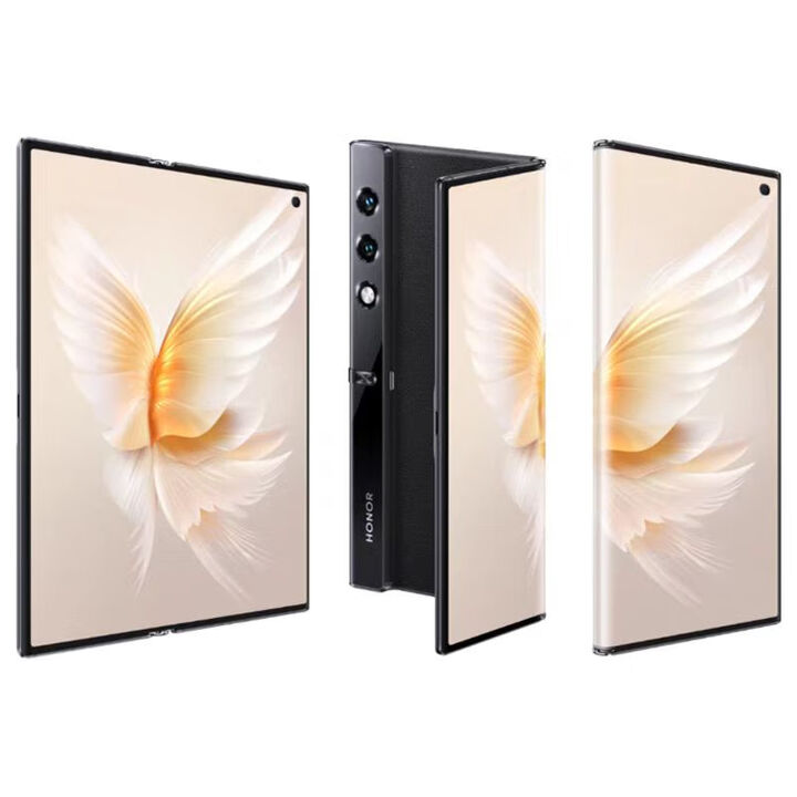 荣耀（HONOR）/荣耀 V Purse折叠屏手机5G通双卡双待智能游戏拍照 雅黑色 16GB+256GB x 5G全网通 x 套餐1