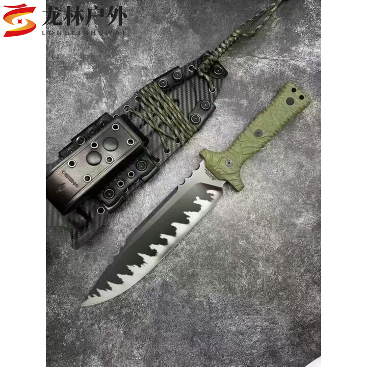 OEMG德国进口户外生存刀高硬度高端美国米勒兄弟M22高硬度户外生存实 三八长款 60以下 9cm 10cm