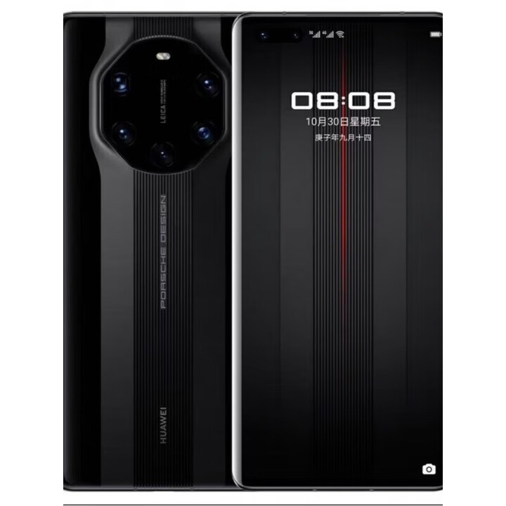 华为（HUAWEI）Mate 40 RS 展样机 原装保时捷设计 5G典藏版麒麟9000处理器手机 陶瓷黑 8+256GB