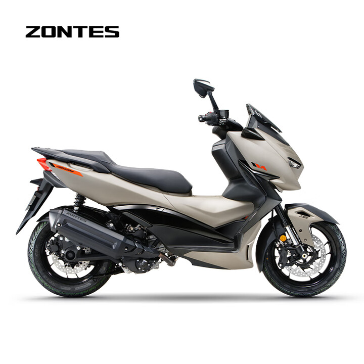 升仕ZONTES 2026新款升仕368M电子油门版踏板车国四单缸水冷368cc 哑光棕【图片 价格 品牌 报价】-京东