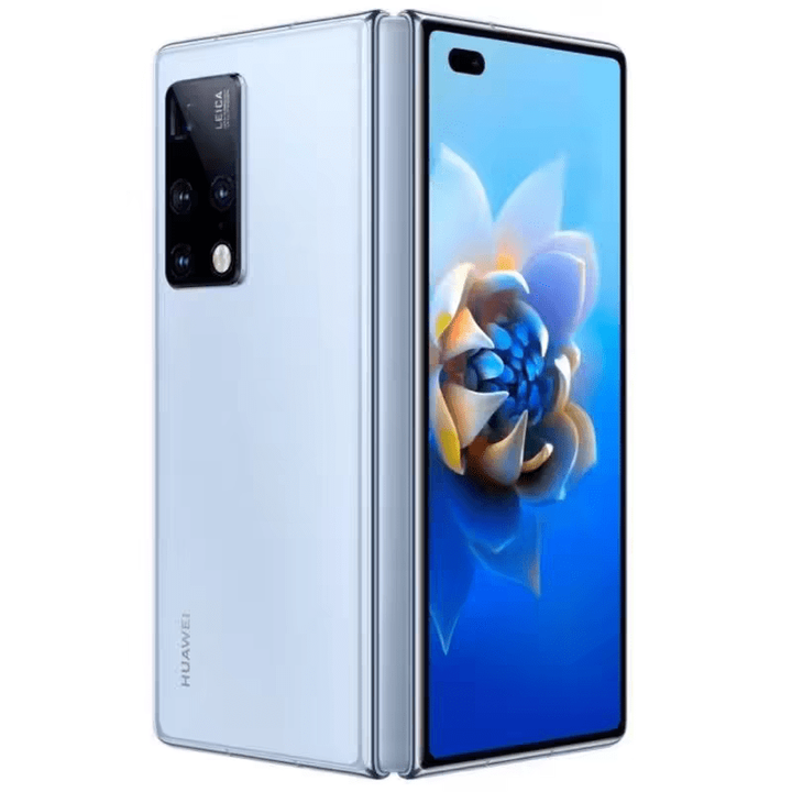 华为（HUAWEI）Huawei/华为 Mate X2展机折叠屏手机麒麟9000超感知徕卡四摄赠运费险详情咨询客服 冰晶蓝 8GB+512GB_5G通_X2