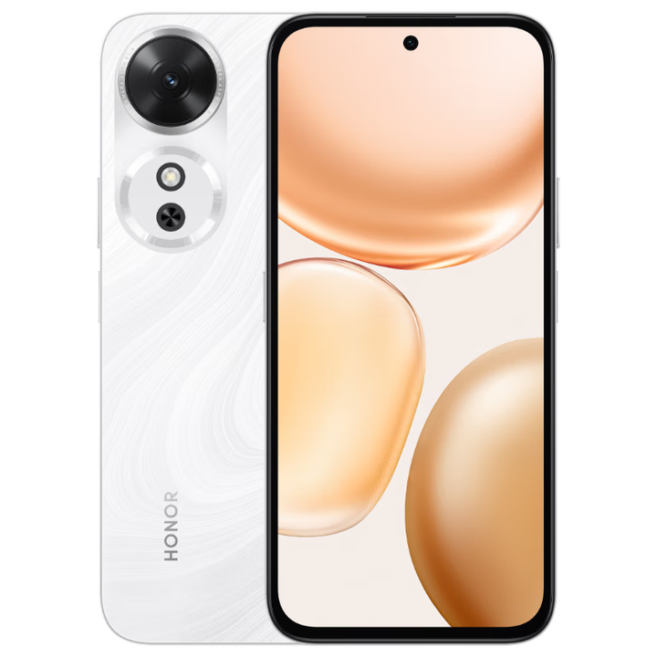 荣耀（HONOR）/荣耀 畅玩60m 长续航120Hz护眼高刷屏IP64抗摔防水新品手机 玉龙雪 8GB+256GB