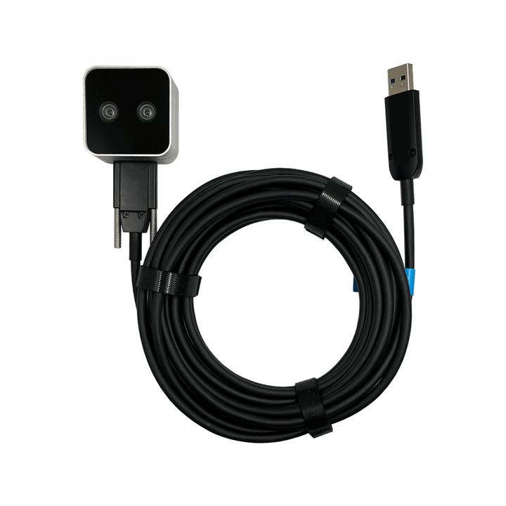 INtel英特尔RealSense D405C/D415C/D435C/D455C双目相机深度摄像 D405C+高柔光纤线15米 含普票_专票 ...