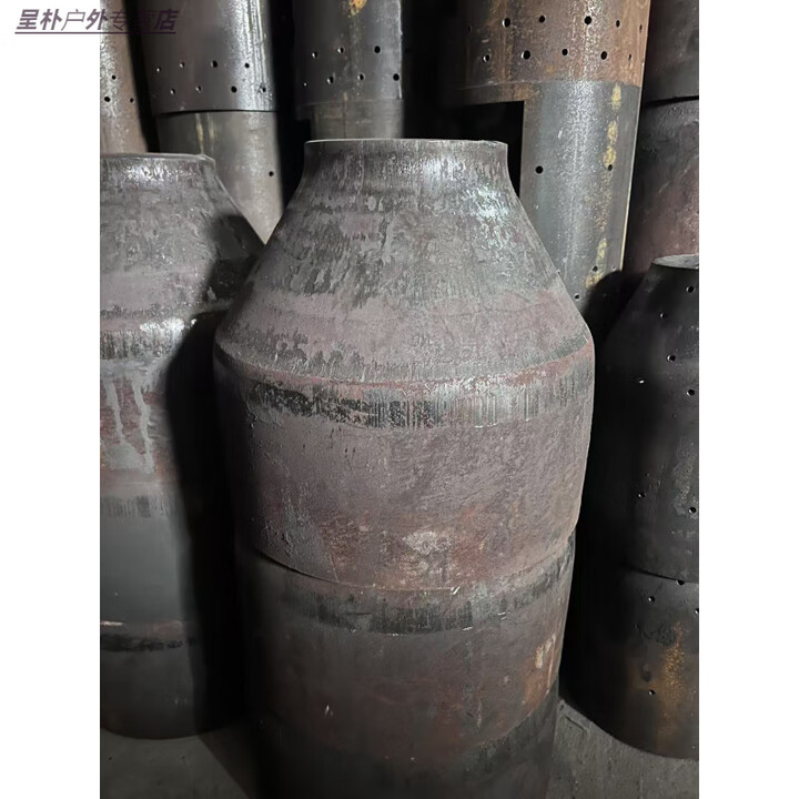 婕茵桐煤气罐改装气化炉内胆 气化炉内胆碳钢柴火汽化灶加厚圈炉膛配件 定制特殊的尺寸(请先咨询客服)