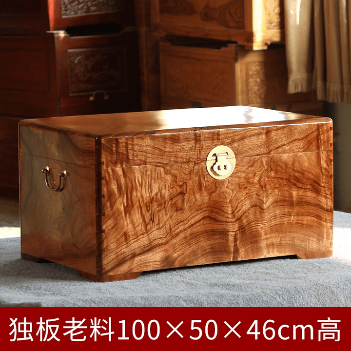 秋发老樟木箱子简约红樟香樟木箱子实木婚嫁箱字画收藏箱全整板可定制 六面独板老樟100*50*46cm高【图片 价格 品牌 报价】-京东