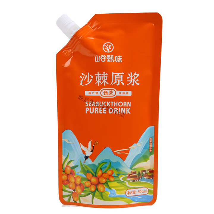 山谷甄味沙棘原浆野外小果沙棘含果油非内蒙高维C180ml/500ML 500ml*1袋【原汁】【图片 价格 品牌 报价】-京东