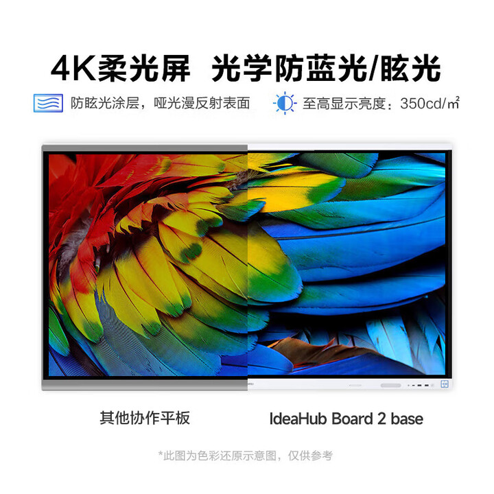 华为（HUAWEI）会议平板一体机86英寸IdeaHub Board2 base会议显示器触摸屏 IHB2-86SM双系统win i7落地+投屏遥控