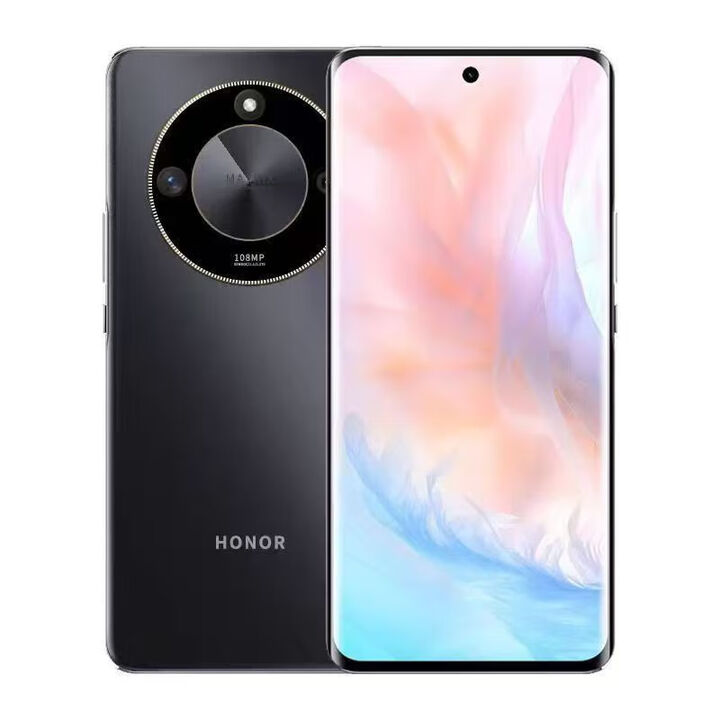 荣耀（HONOR）X50 1.5K超清护眼硬核曲屏 5800mAh超耐电池 骁龙芯片   单机+第 典雅黑 12+256