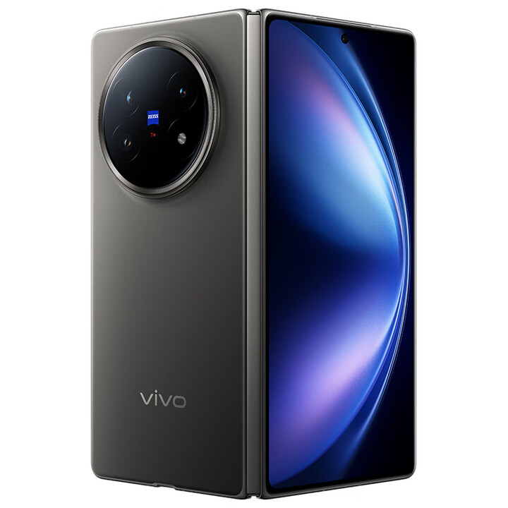 vivo X Fold5 新 折叠屏商务手机轻办公神器拍照智能手机 钛度 12GB+256GB