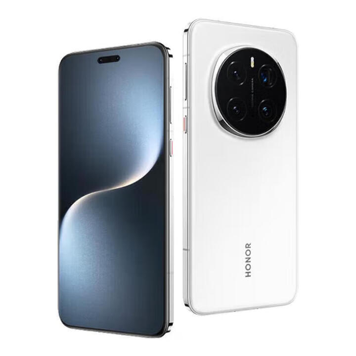 HONORMagic7 荣耀AI鹰眼相机 骁龙8至尊版 荣耀AI自然光绿洲护眼屏 荣耀手机 雪域白 12GB+256GB
