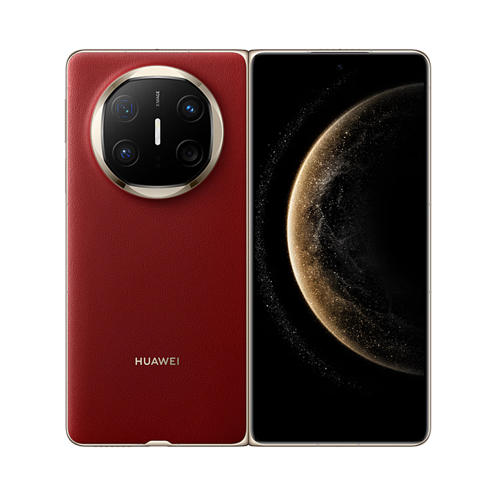 华为【分期免息】新机 Mate X6 华为折叠手机 全网通5G手机 MateX6 寰宇红 12GB+512G 官方标配 原封未激活 全国联保