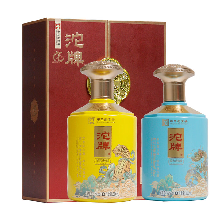 沱牌舍得 沱牌六粮酒50度500ml 浓香型白酒 52度 500mL 2瓶 沱牌柔和8 【图片 价格 品牌 报价】-京东