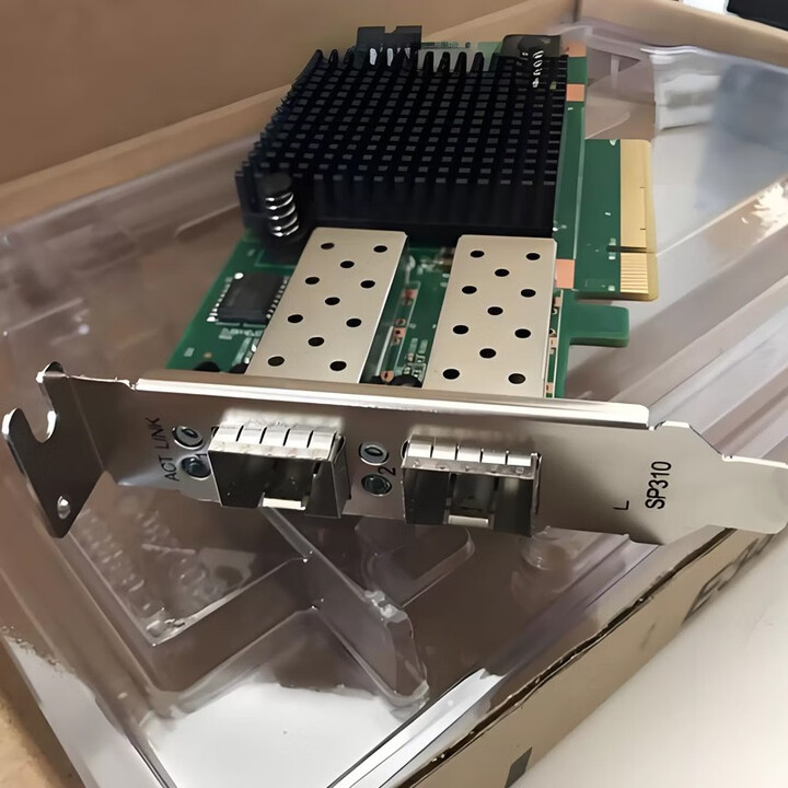 华三原装华为SP310双万兆光口网卡10G intel X520-DA2双口光纤网卡82599ES 半高挡板【图片 价格 品牌 报价】-京东