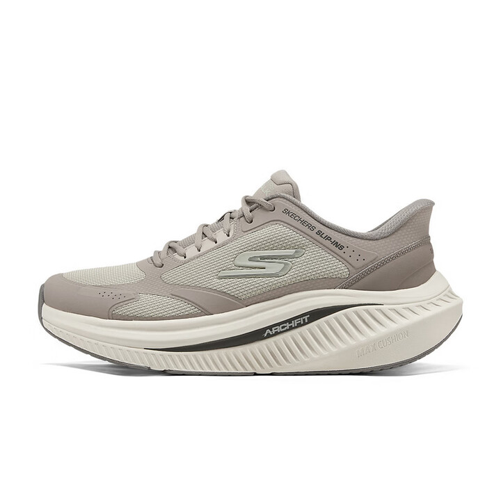 【斯凯奇（Skechers）其它男士休闲鞋】斯凯奇（Skechers）男防滑耐磨运动休闲鞋 216351/TPE 灰褐色 42.5【行情 报价 ...