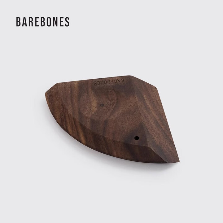 BAREBONES美国北邦户外露营野营木质清洁器黑胡桃木清洗铸铁锅陶瓷面清洁铲 胡桃木清洁铲