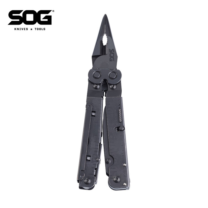 SOG索格多功能钳子户外随身工具钳野外生存装备便携求生折叠刀B66